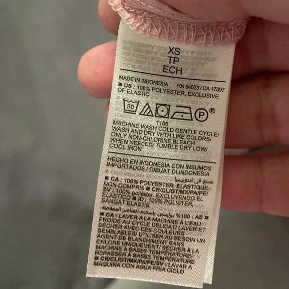 Old Navy bergamot satin waist defined tie back maxi dress with side slit size XS - Picture 7 of 10